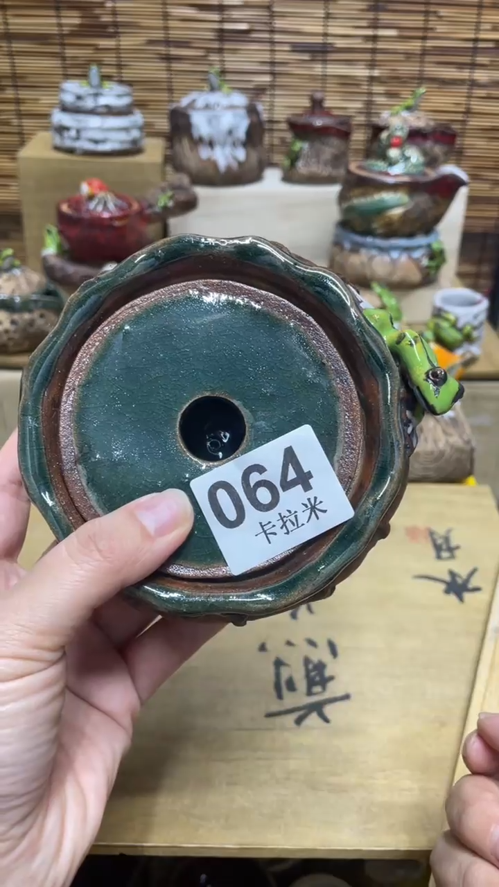 王*茜064精美粗陶手工柴烧