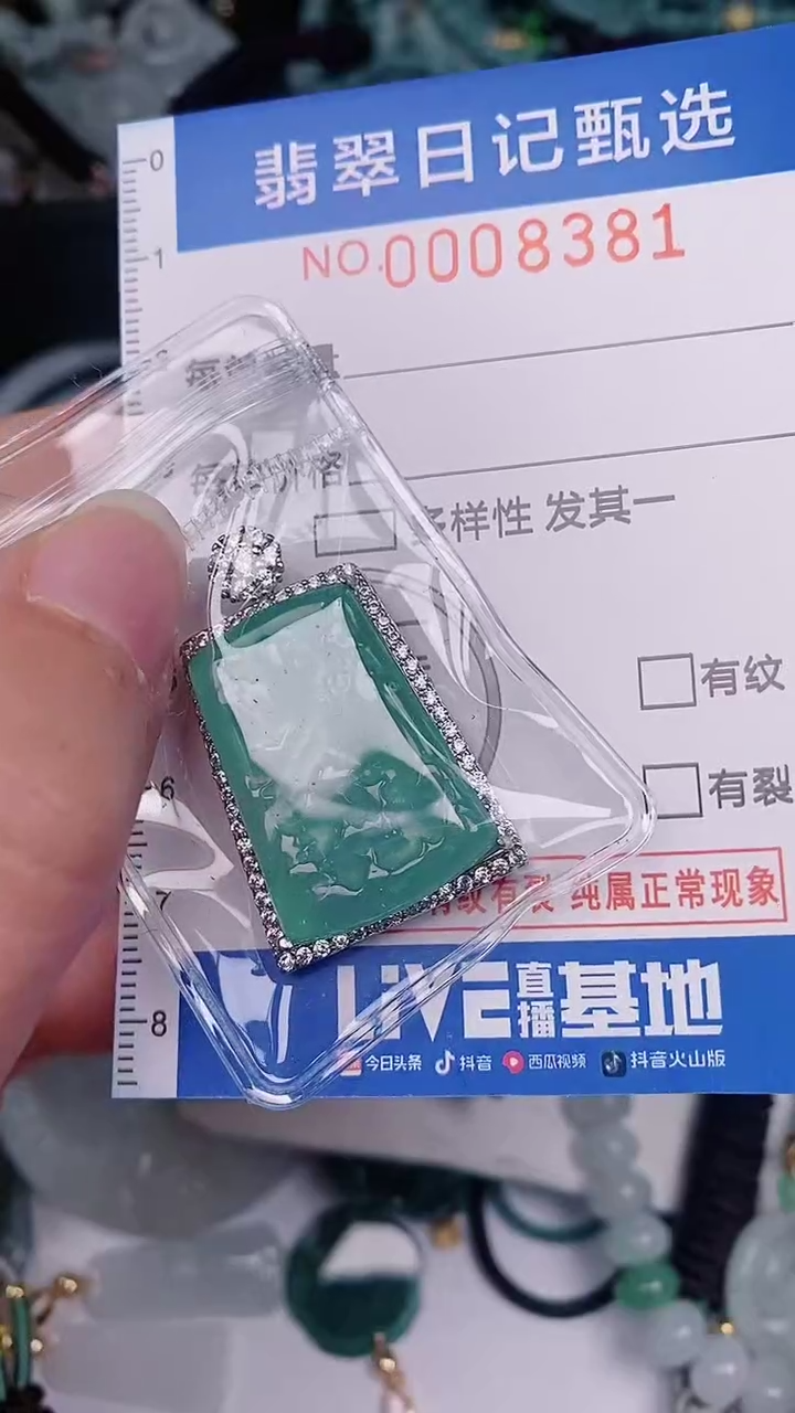 【闪购商品】翡翠颈饰未镶嵌00008381