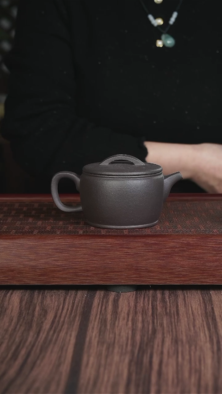 【闪购商品】紫砂茶壶高温 天青  高汉瓦