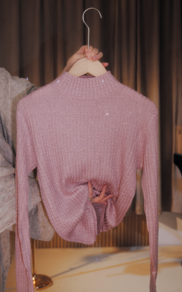 赵七七水晶纱高定系列设计感女装冬季-0651