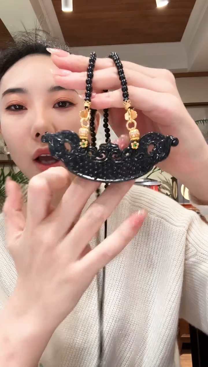 【闪购商品】翡翠颈饰未镶嵌国风