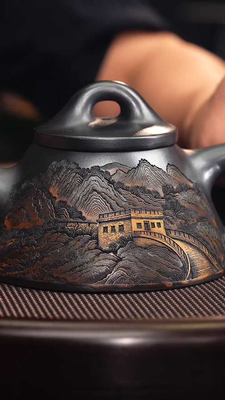 茶壶紫砂 宜兴紫砂原矿壶