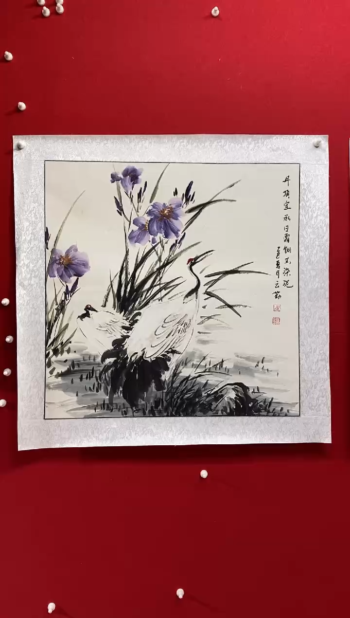 国画国画NYQ杰牛云勤老师作品