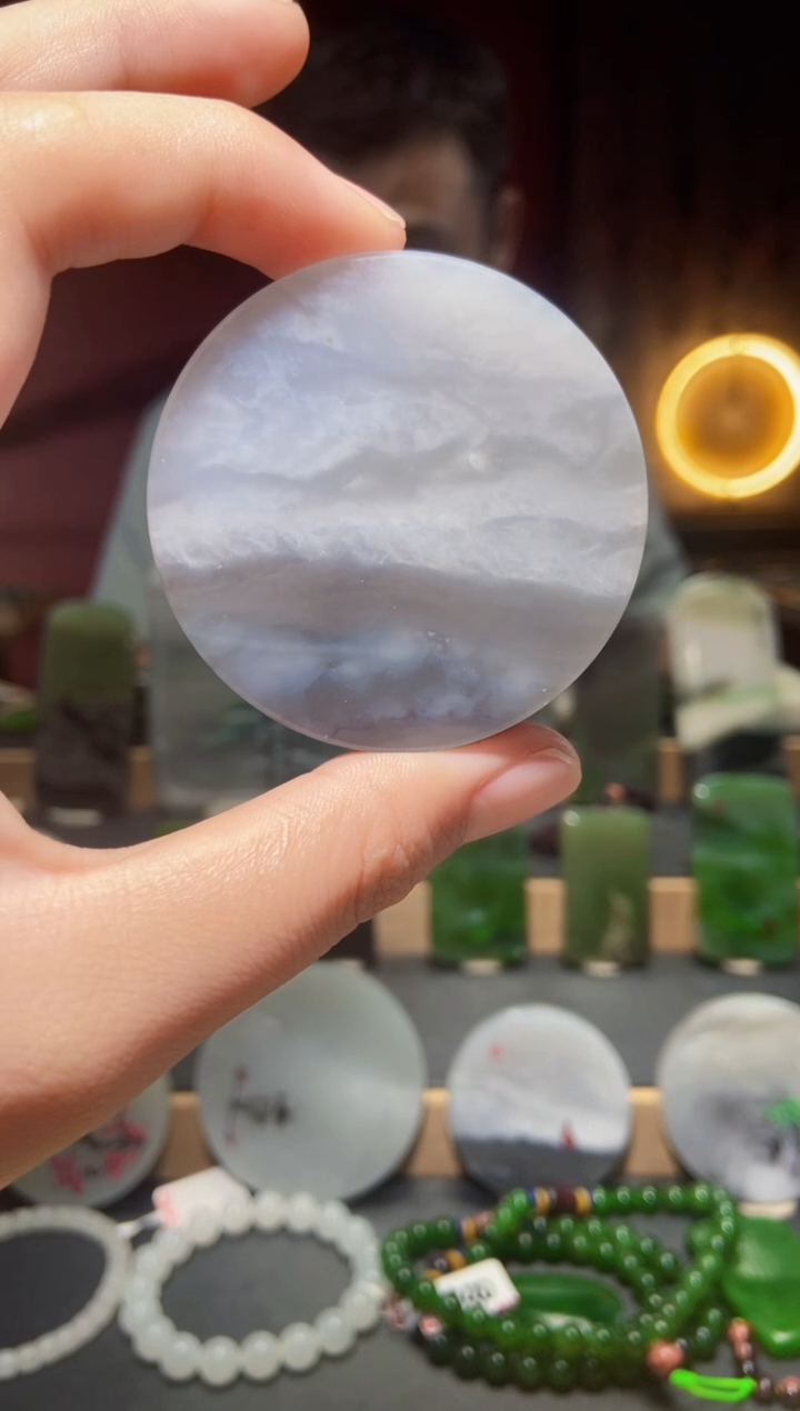 和田玉未镶嵌挂件yc