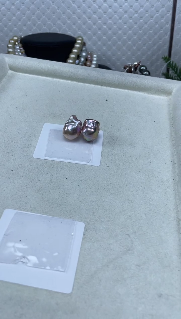 【闪购商品】淡水珍珠耳饰未镶嵌【纯恬珍珠】