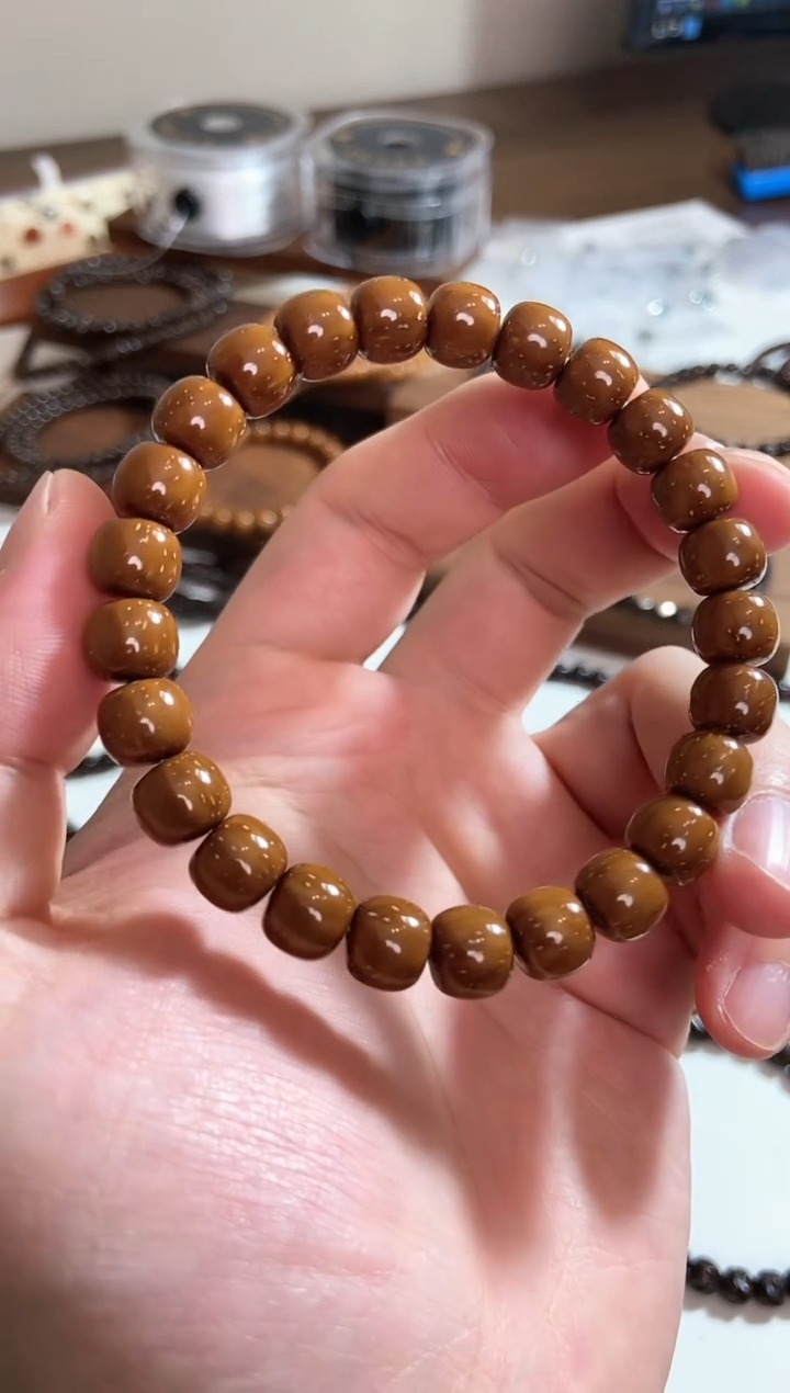 【闪购商品】紫金鼠手串9*8实心紫金鼠