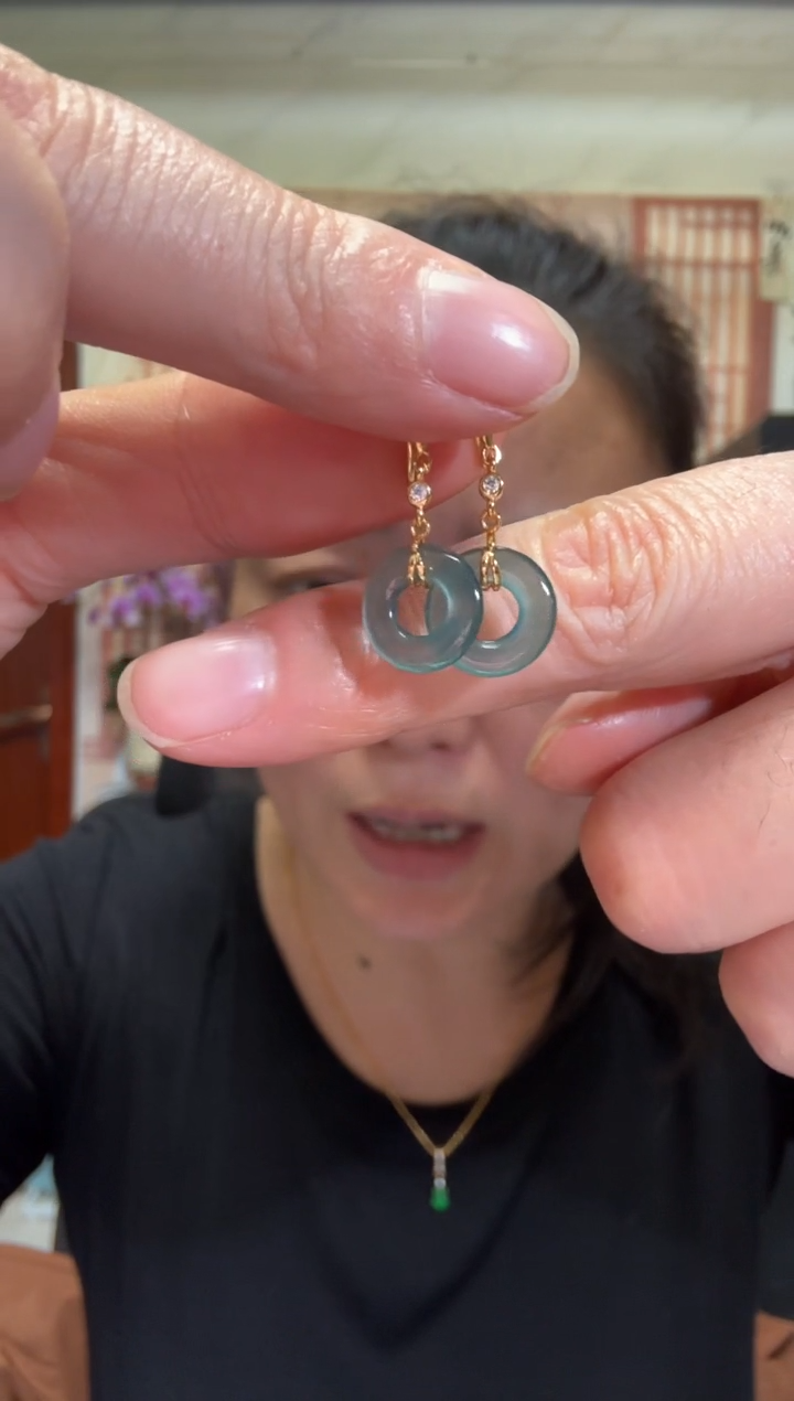 颈饰银S925镶嵌翡翠00006029