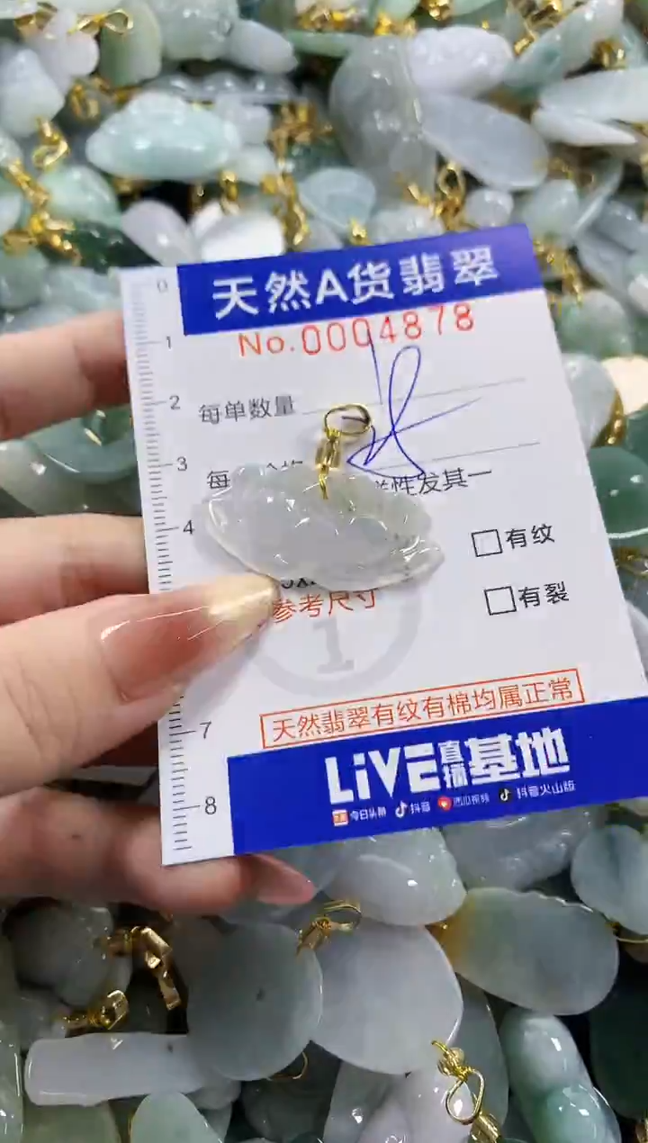 颈饰未镶嵌翡翠天然A货翡翠