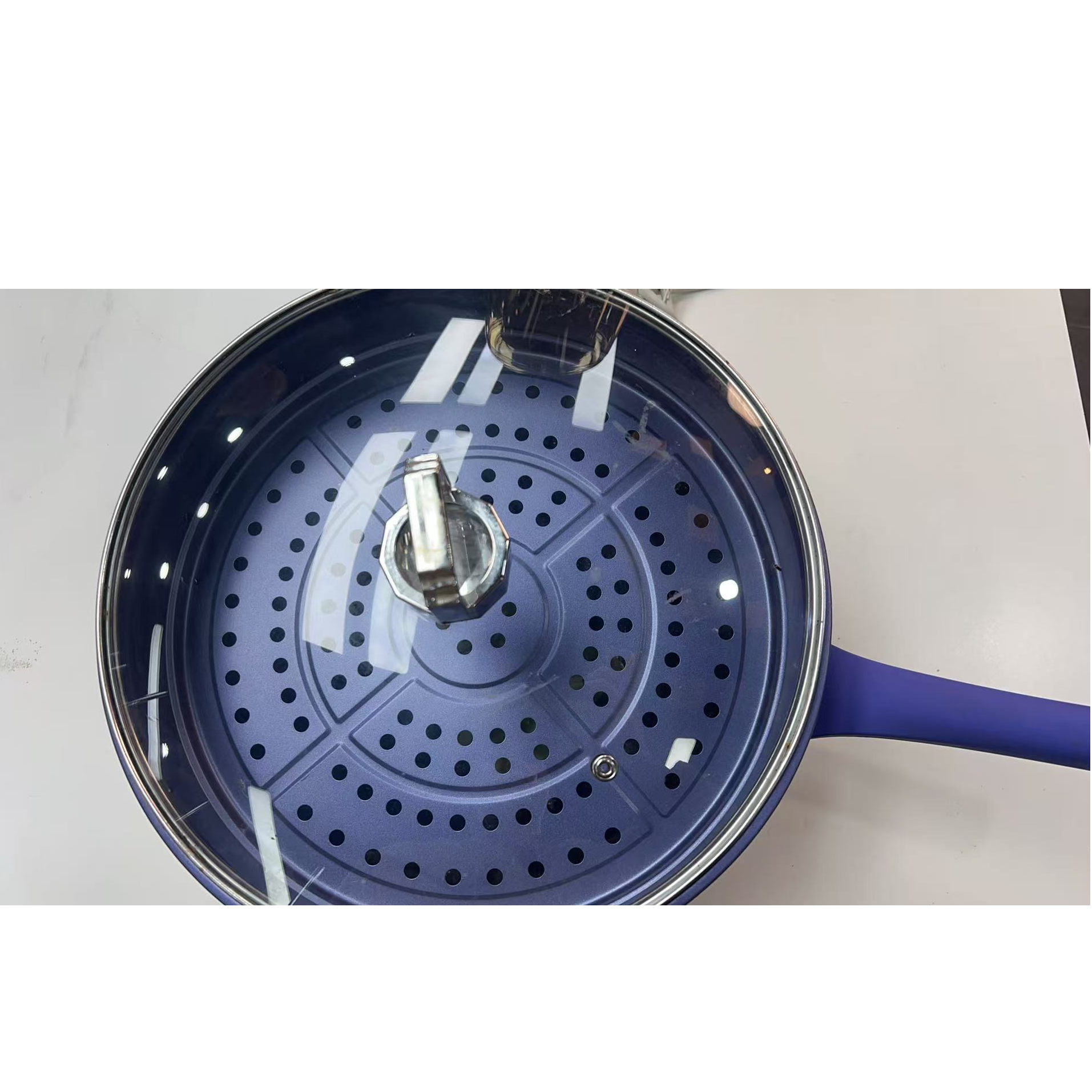 多功能不粘锅带蒸笼家用炒锅