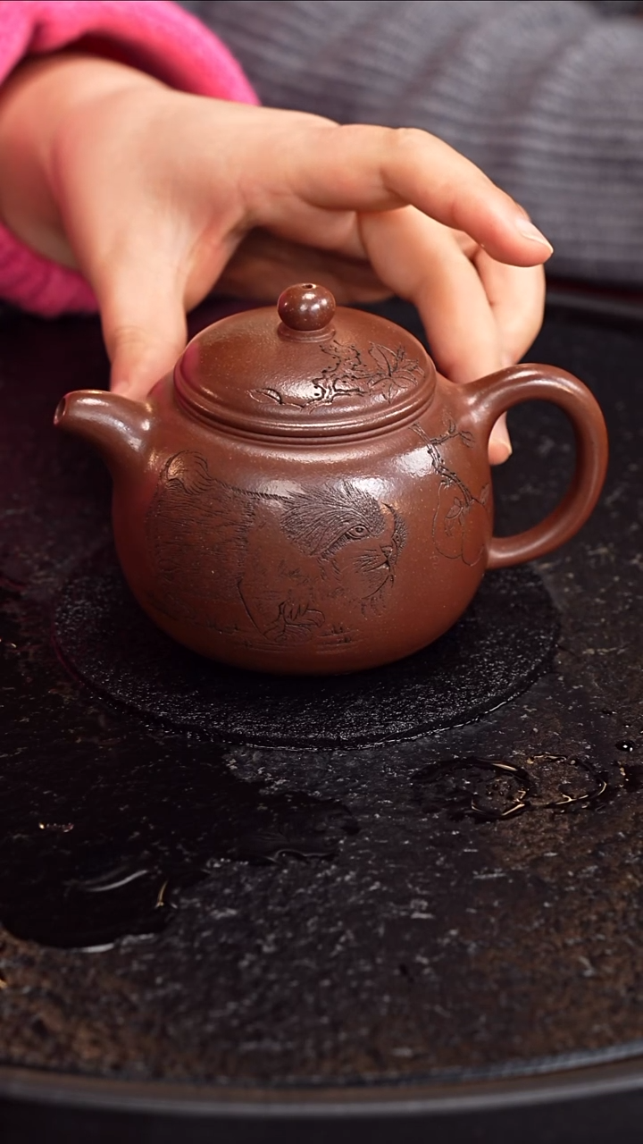 茶壶紫砂蒋敏杰  匏尊32  底槽清 240毫升