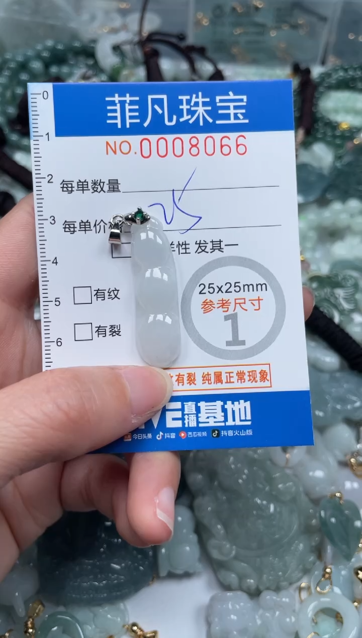 【闪购商品】翡翠颈饰未镶嵌00..8066