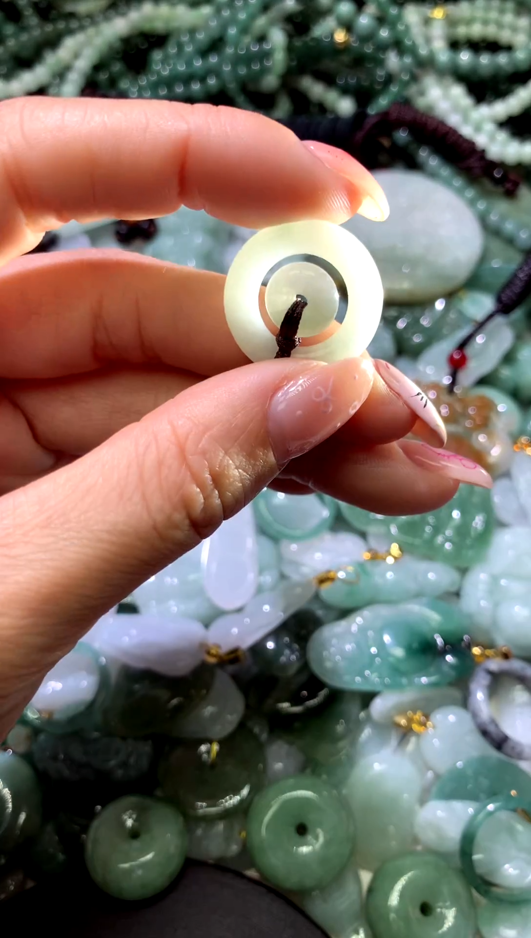 吊坠(不含链)未镶嵌翡翠1