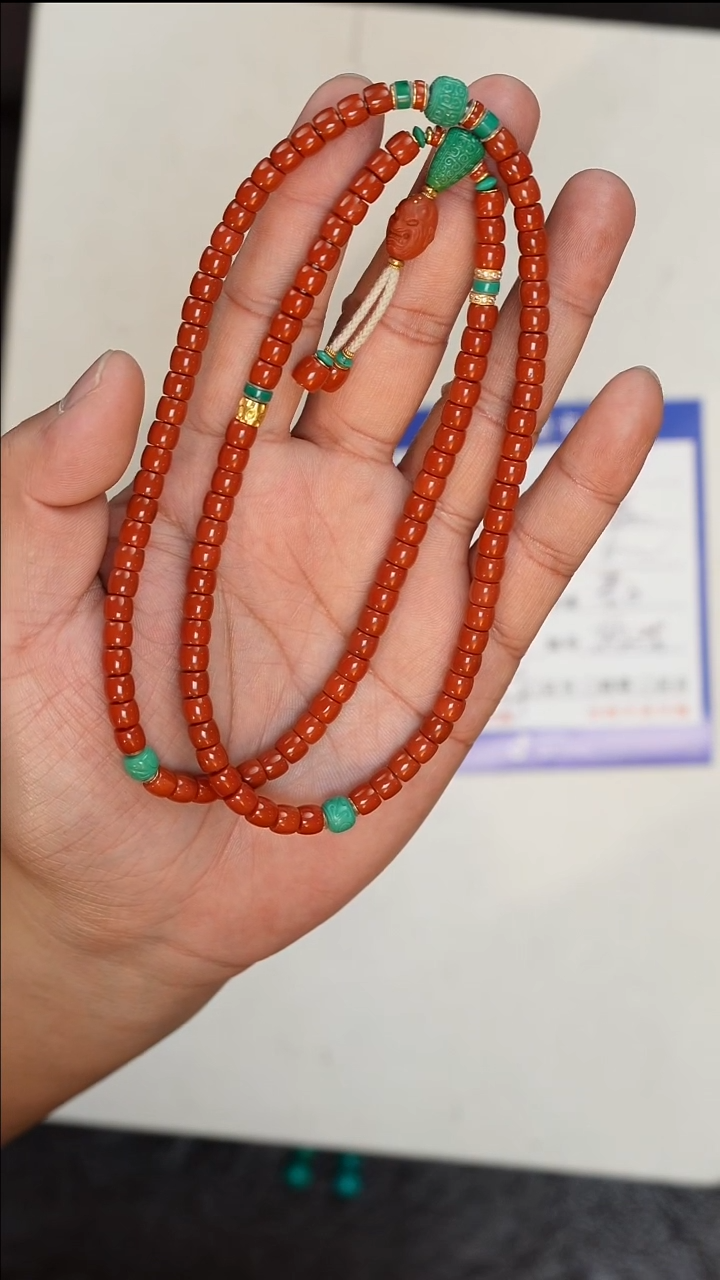 【闪购商品】南红玛瑙脖挂未镶嵌南红脖挂