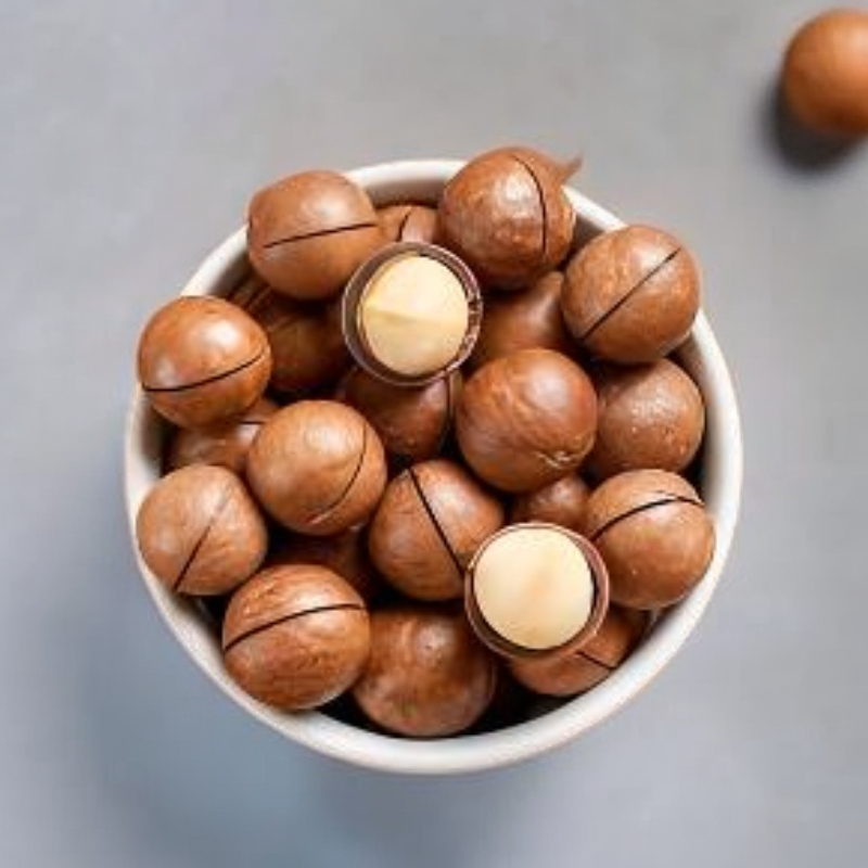 大颗粒夏威夷果新货奶香休闲坚果零食【送开壳器】