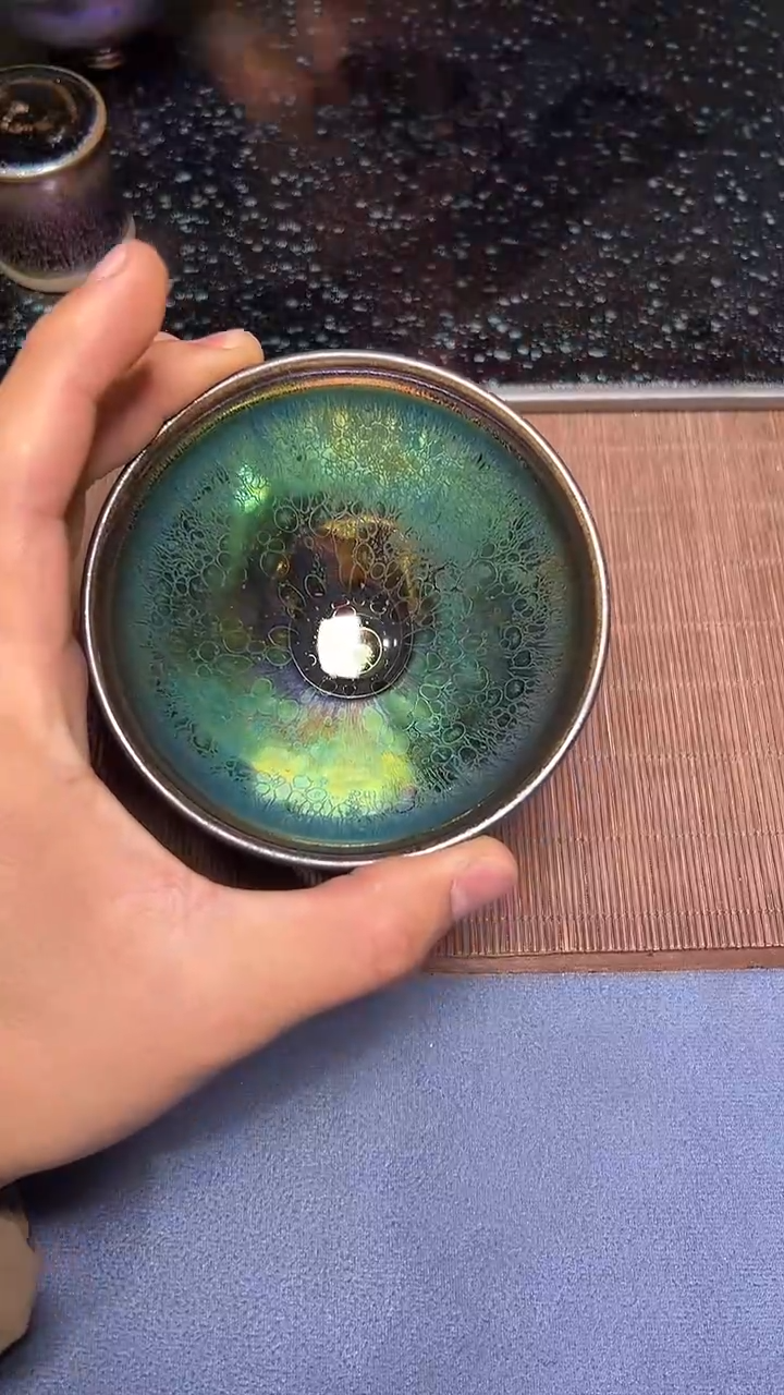 【闪购商品】茶盏名家谢贞生建盏（带证书礼盒）18