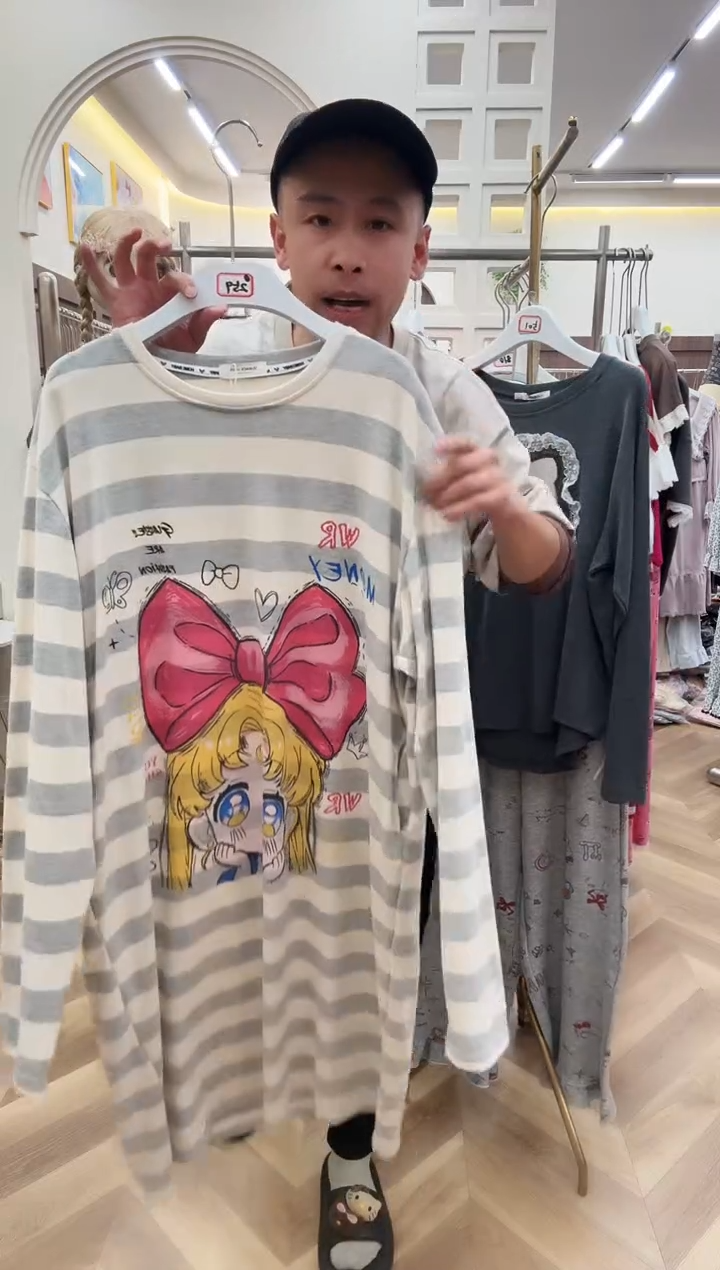 棉长袖睡裙160斤以下