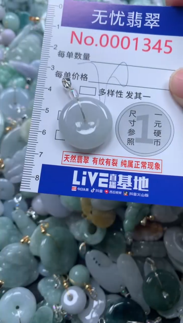 颈饰未镶嵌翡翠1345