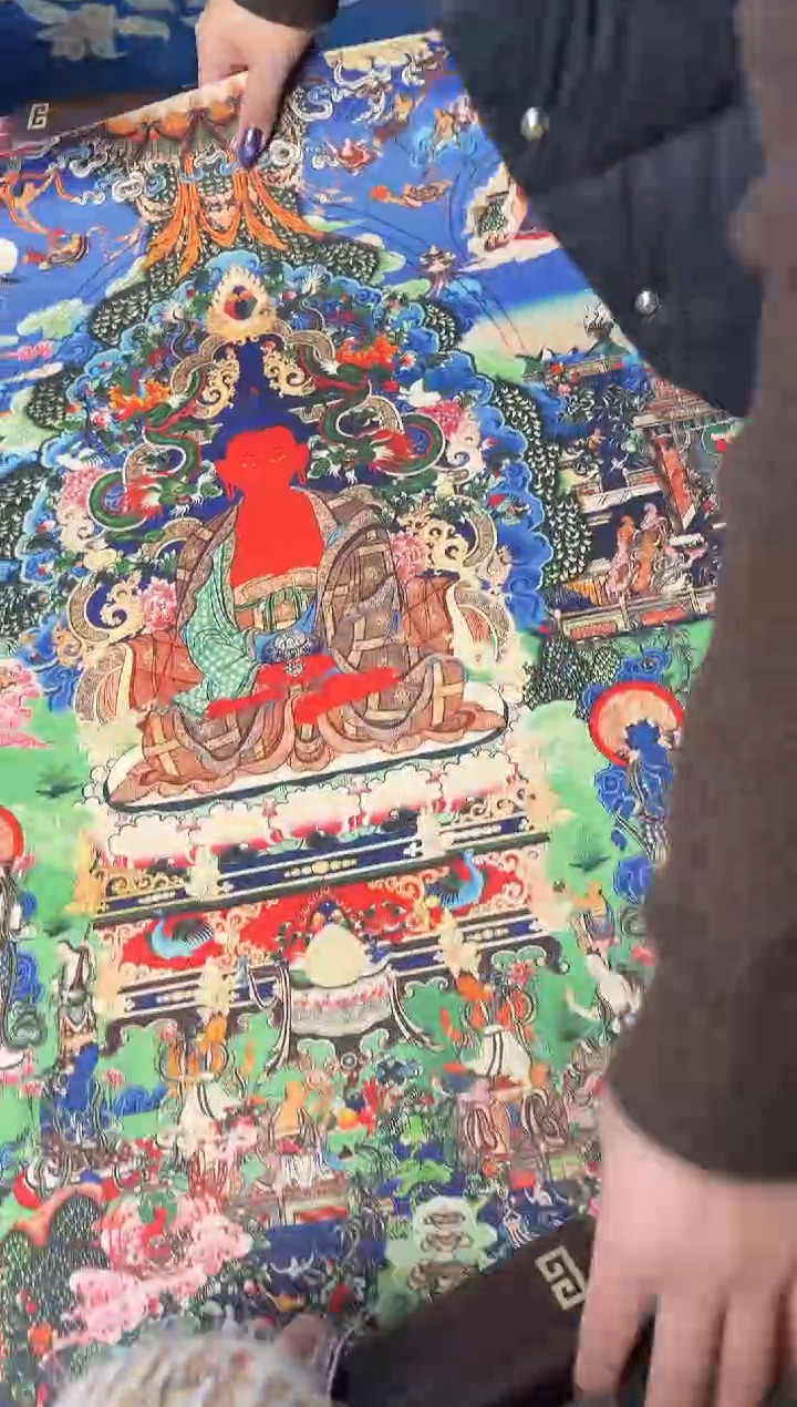 卷轴画龙妹的唐卡链接