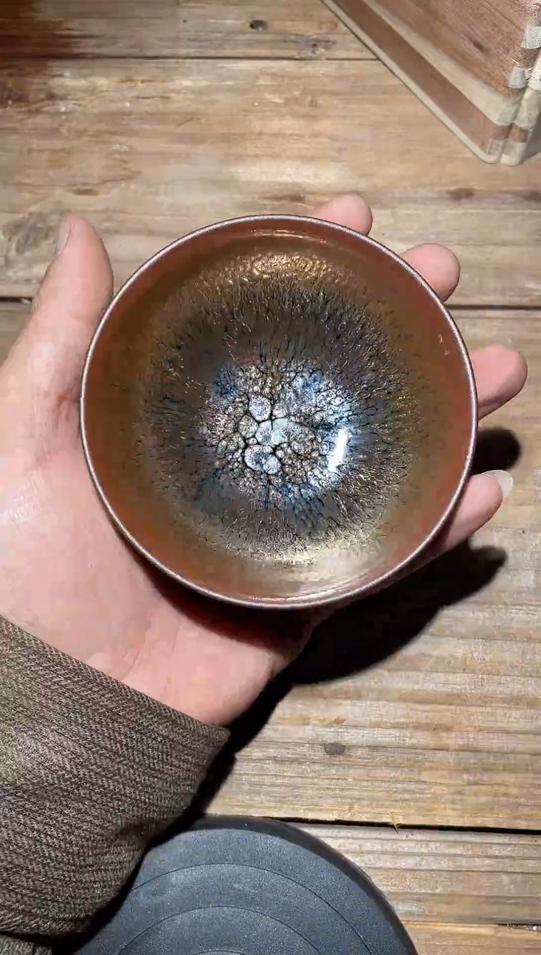 【闪购商品】茶盏建窑建盏柴烧481