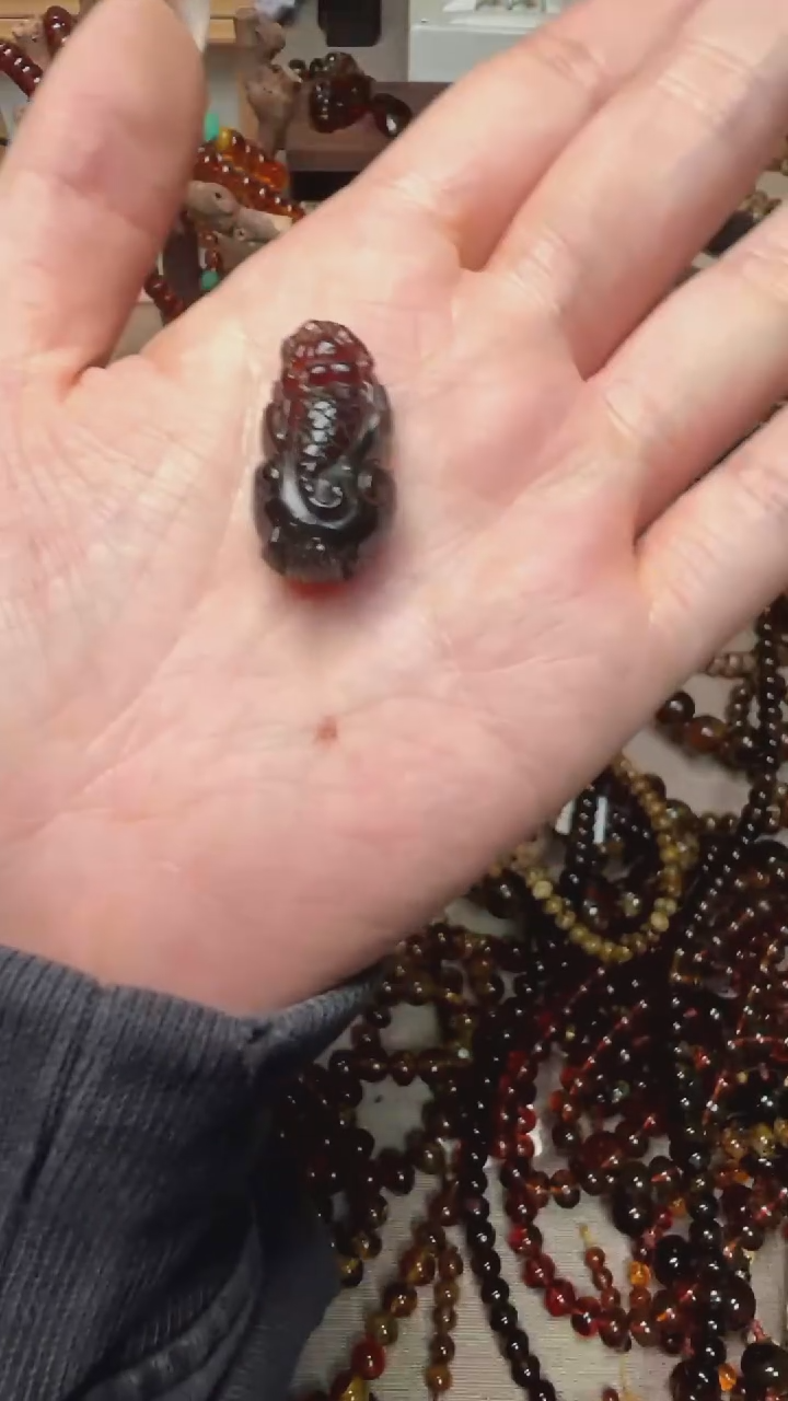 【闪购商品】琥珀手链未镶嵌抚顺琥珀