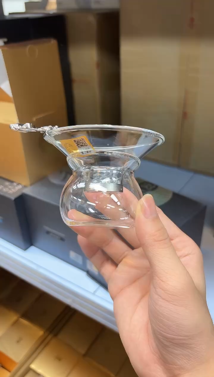 禾器-银鱼茶漏-不锈钢