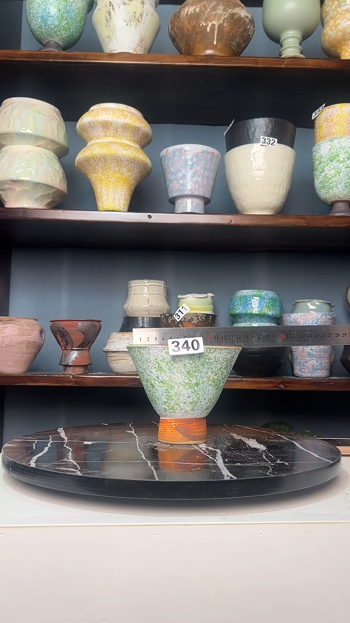 瓷片白泥340有孔13/12