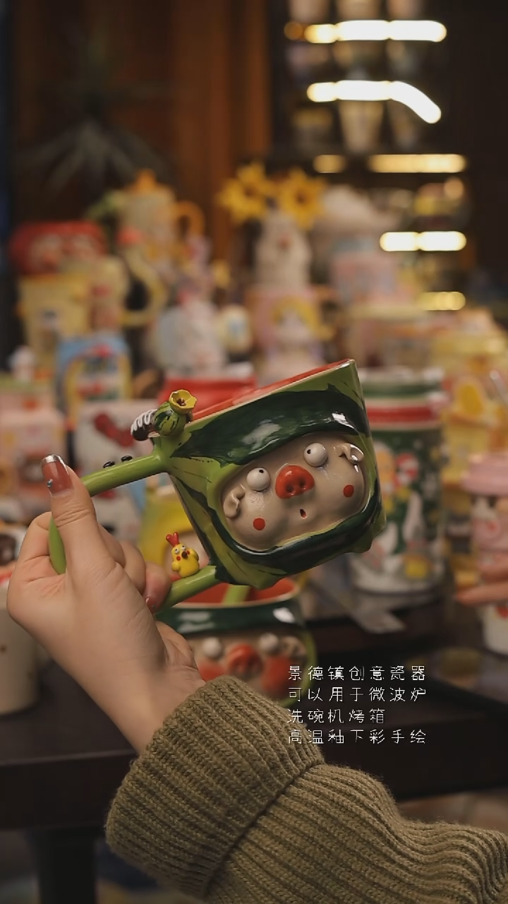 景德镇釉下彩绘设计师款式陶瓷