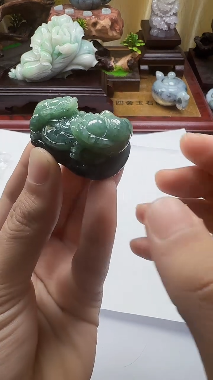 吊坠(不含链)未镶嵌翡翠1