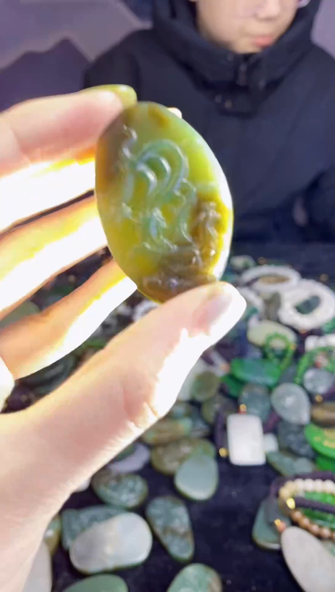 颈饰未镶嵌和田玉1