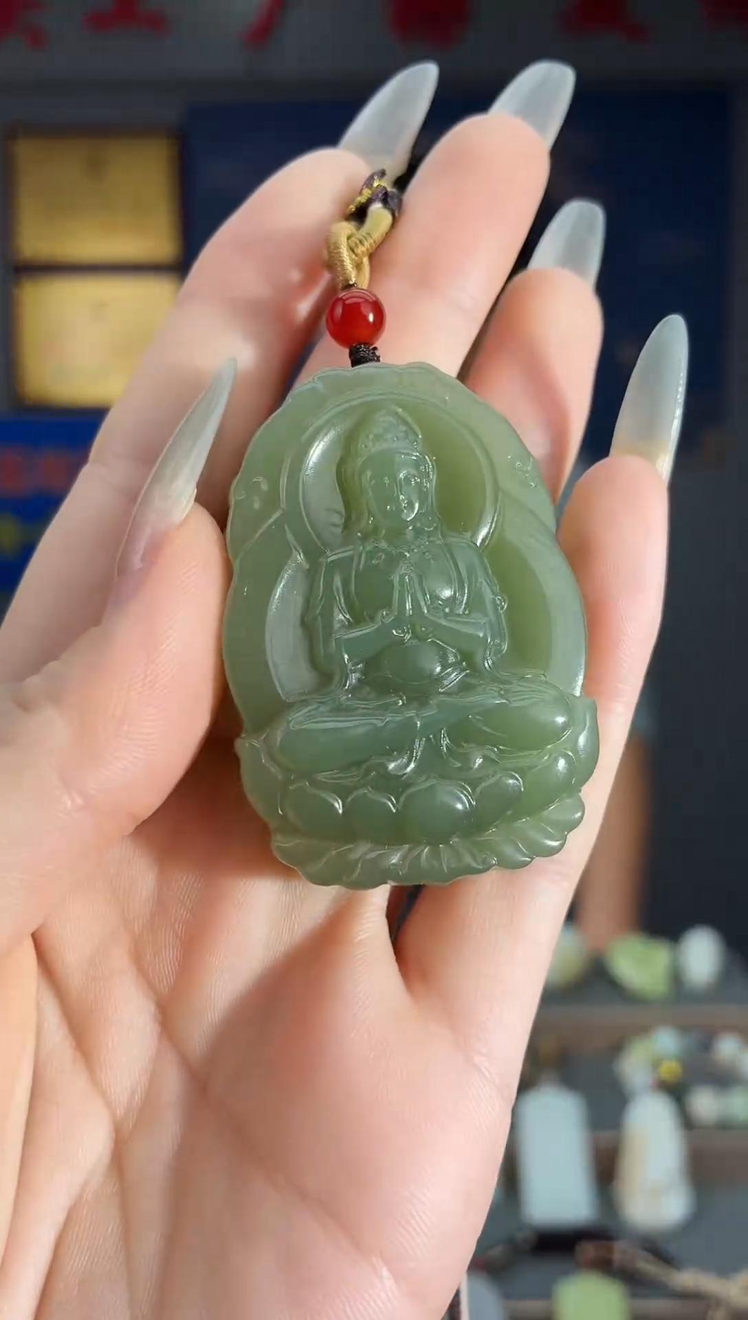 颈饰未镶嵌和田玉1