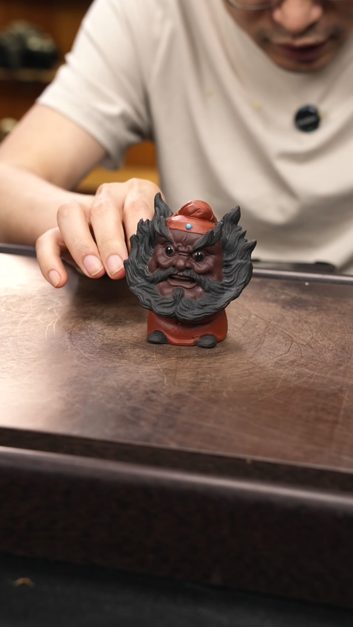 紫砂茶宠紫砂钟馗