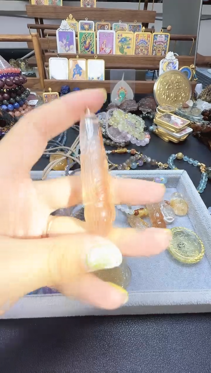 水晶珠宝半成品未镶嵌❥****ᦗ水晶吊坠