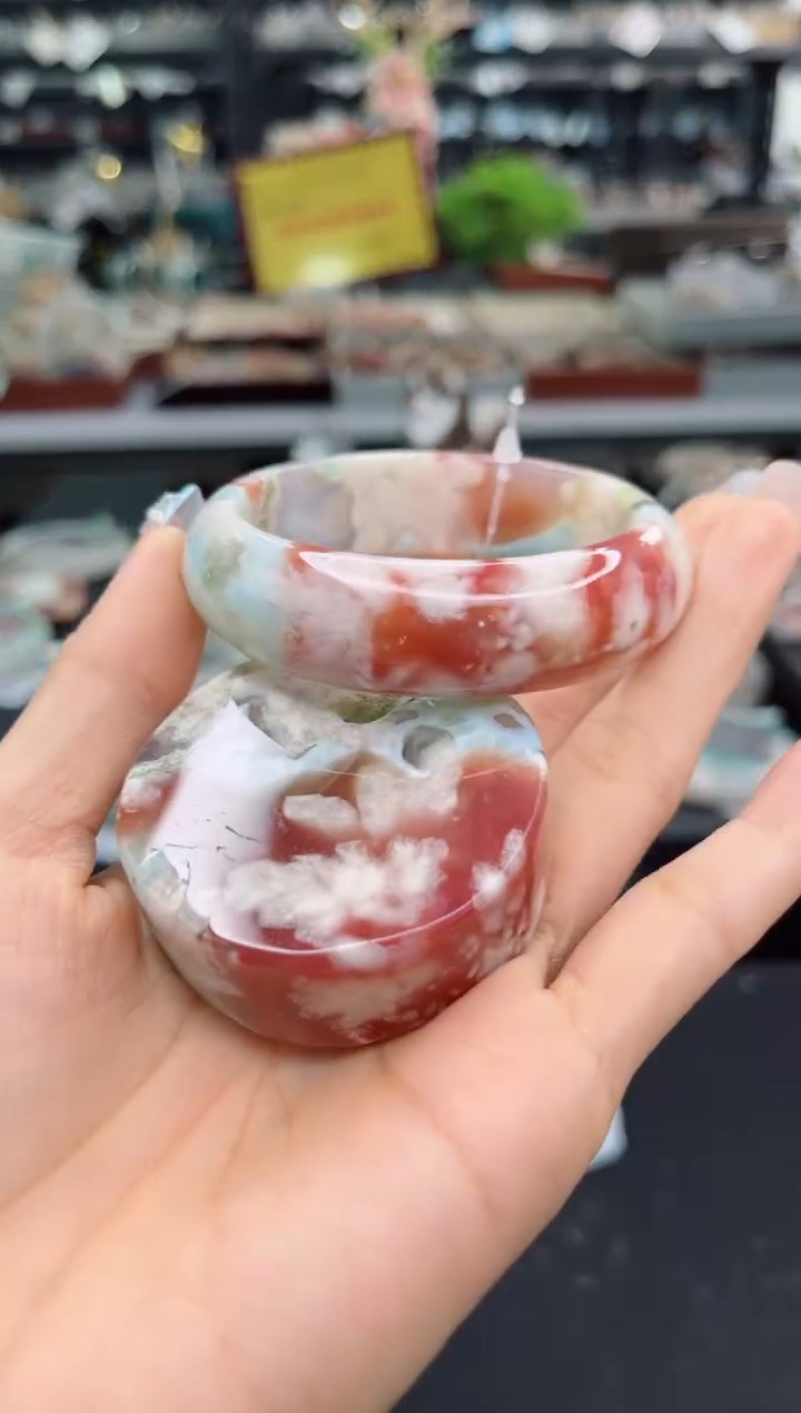 【闪购商品】石英质玉手镯未镶嵌圈口（赠品镯心）