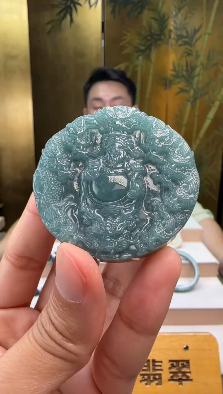 颈饰未镶嵌翡翠多样性发其一XM@@60B7J07093