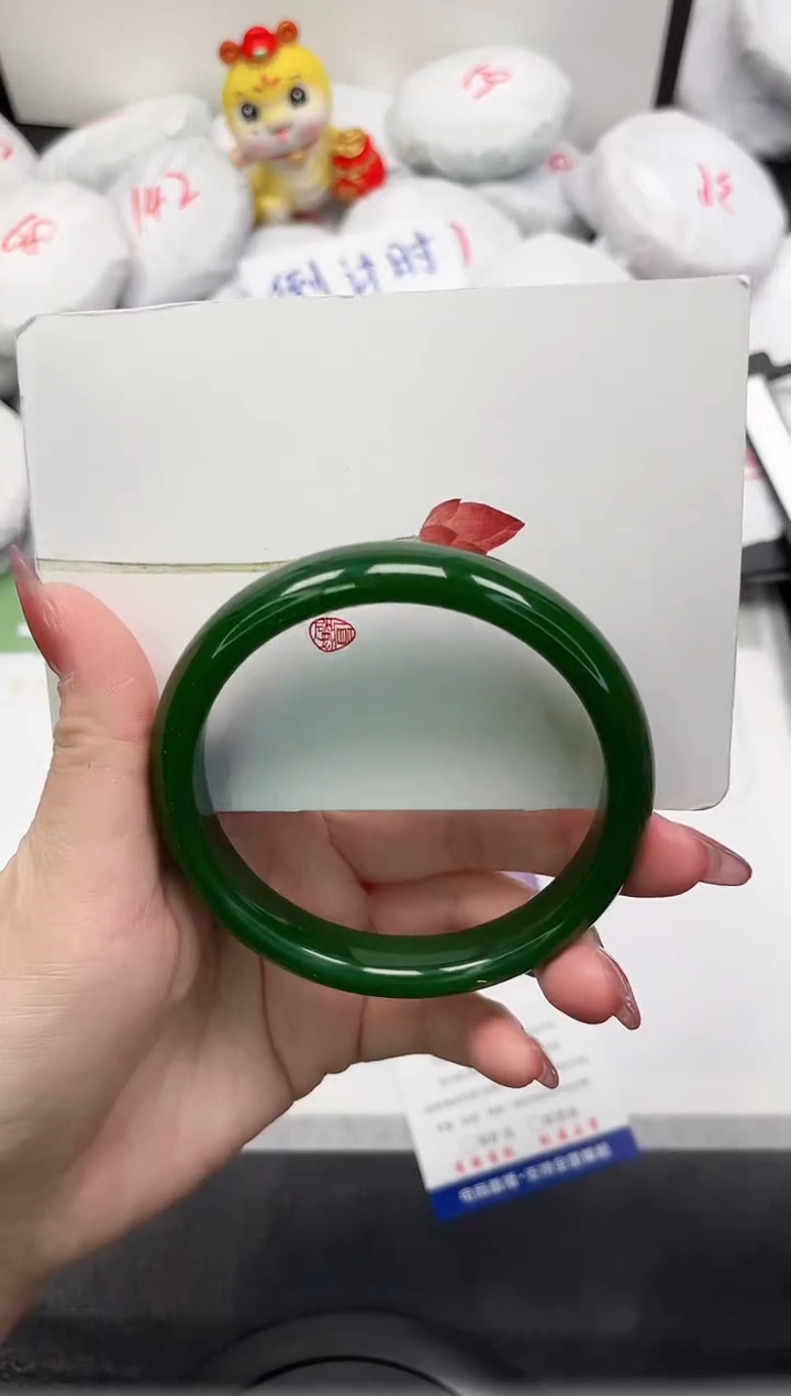 【闪购商品】石英质玉手镯未镶嵌412-65.2