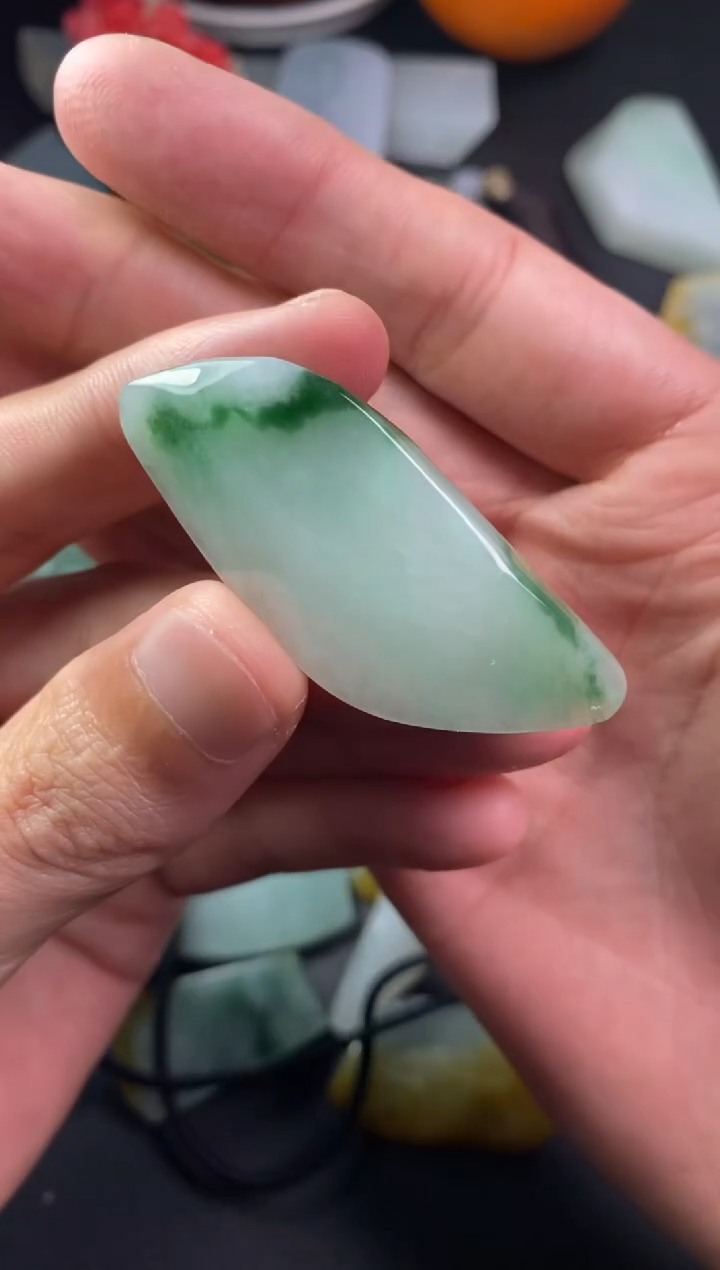 【闪购商品】定制翡翠未镶嵌翡翠片料定制未镶嵌2.16-35