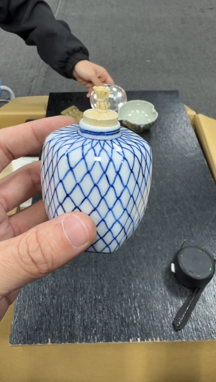 日本中古品茶叶罐