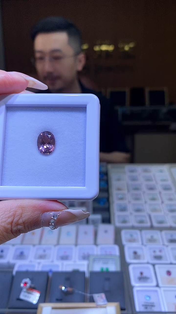未镶嵌裸石碧玺天然碧玺裸石5.14ct