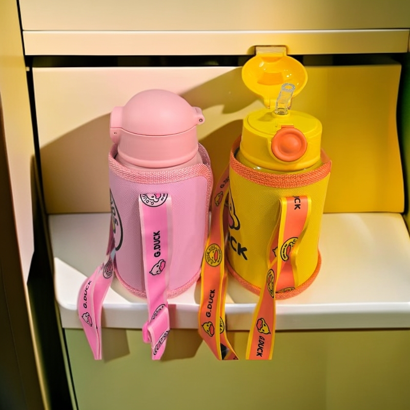 【小玉推荐】黄鸭卡通不锈钢水杯
