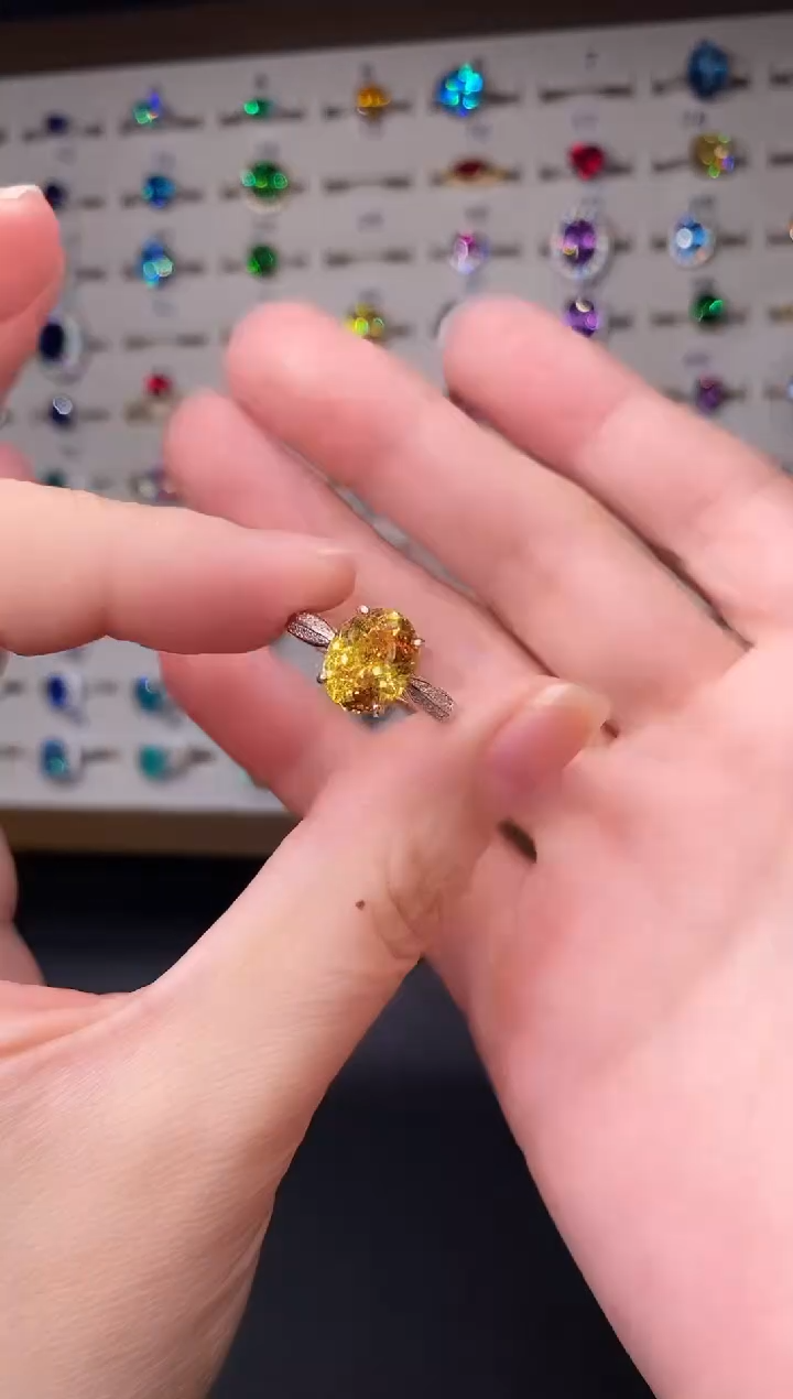 5克拉碧玺（处理）欧美风戒指