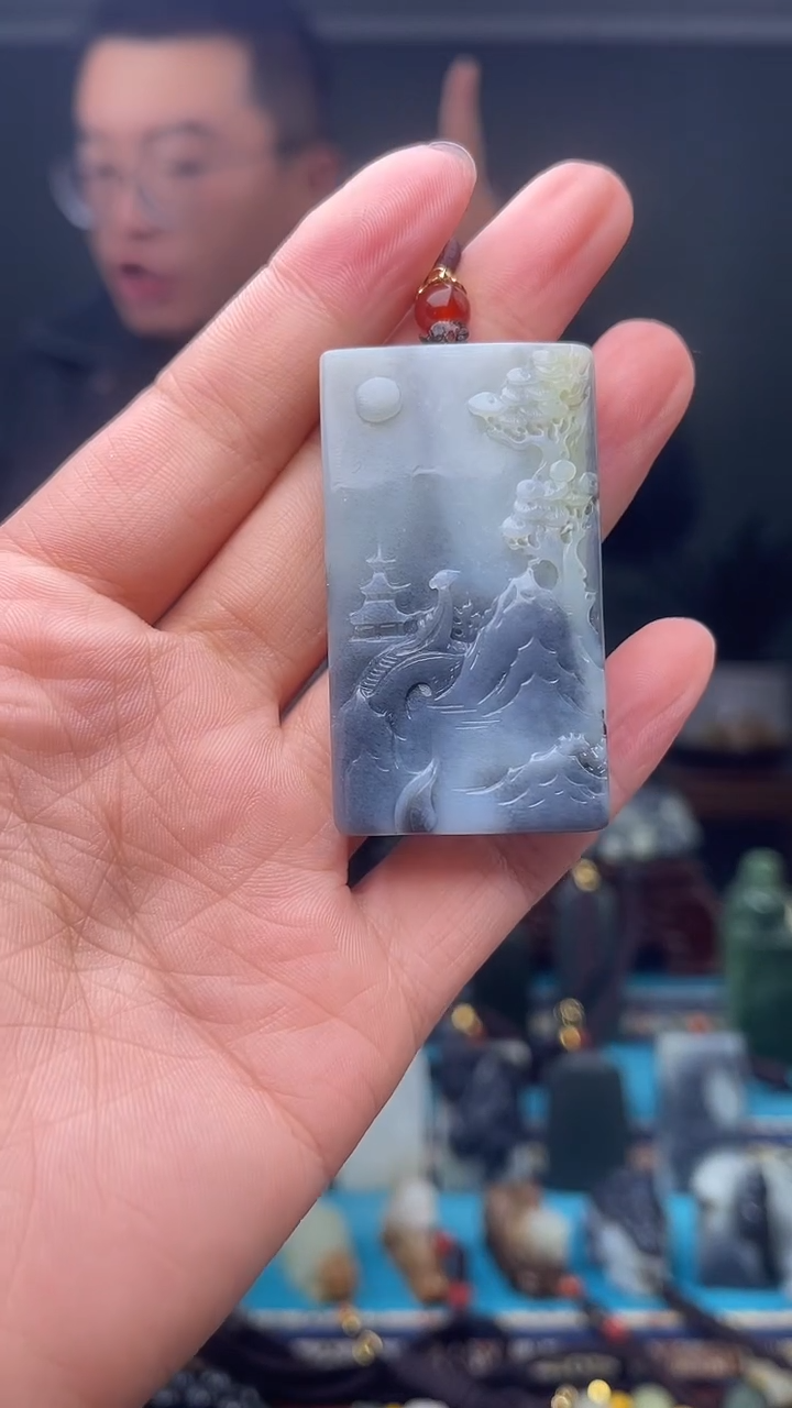 未镶嵌和田玉挂件1