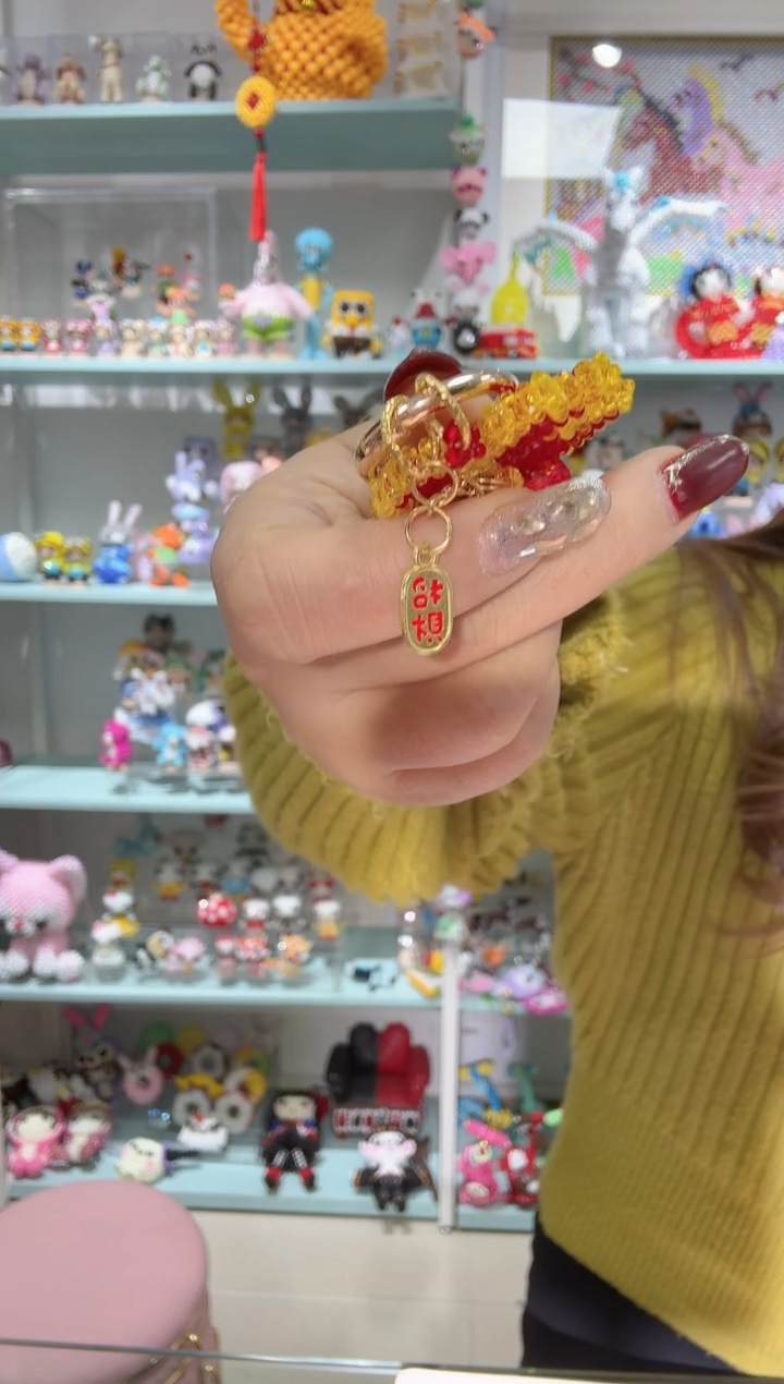 玻璃0544纳福牌牌50个金色