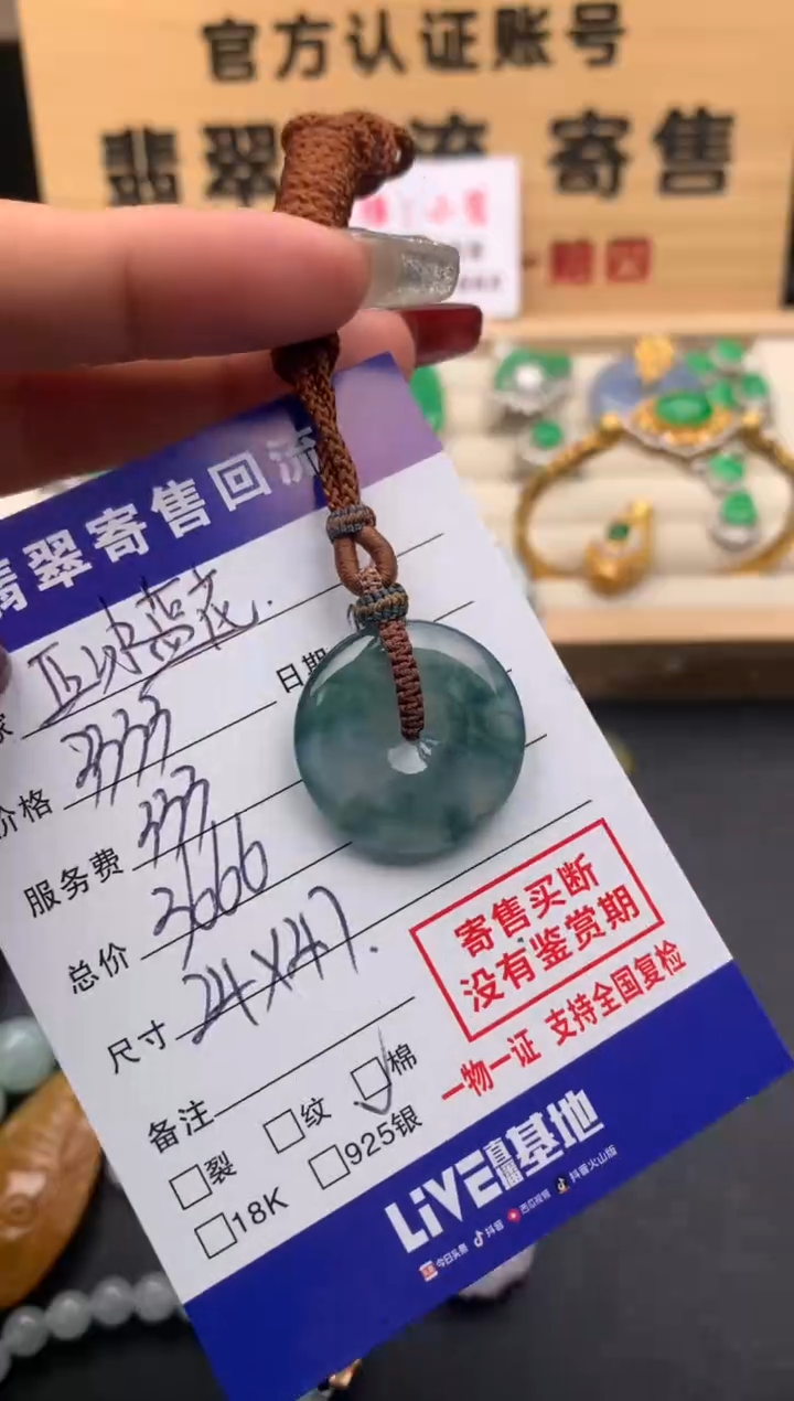 【闪购商品】翡翠颈饰未镶嵌10123813