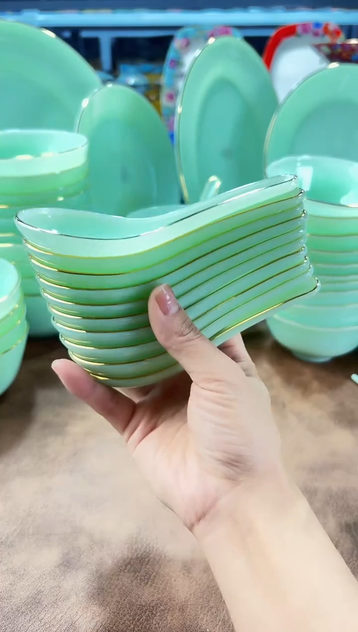 玉瓷  勺子6个景德镇餐具   