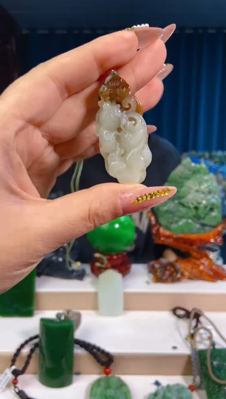 【闪购商品】和田玉挂件未镶嵌1