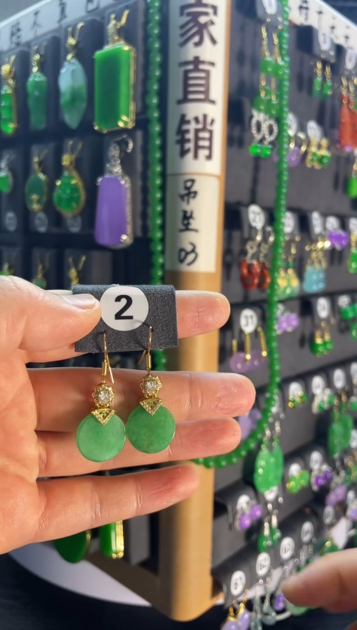 【闪购商品】翡翠颈饰银S925镶嵌2....
