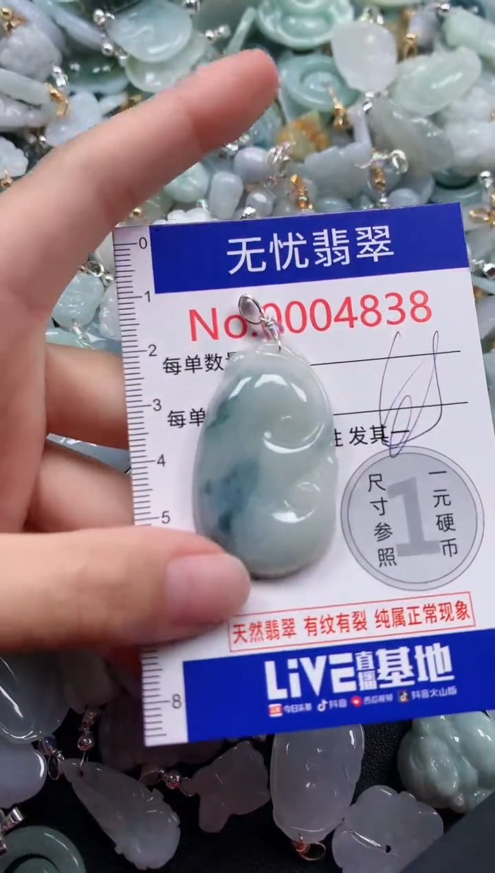 颈饰未镶嵌翡翠4838