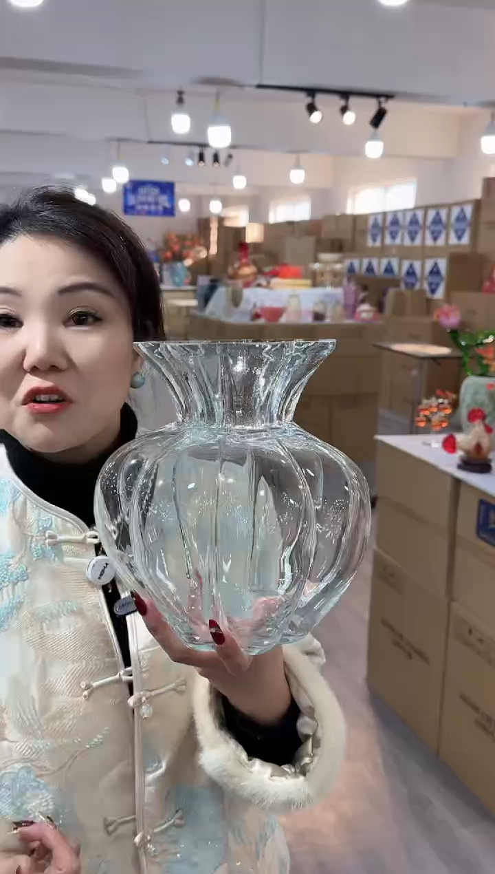 【闪购商品】琉璃泰轩花器L-27晚