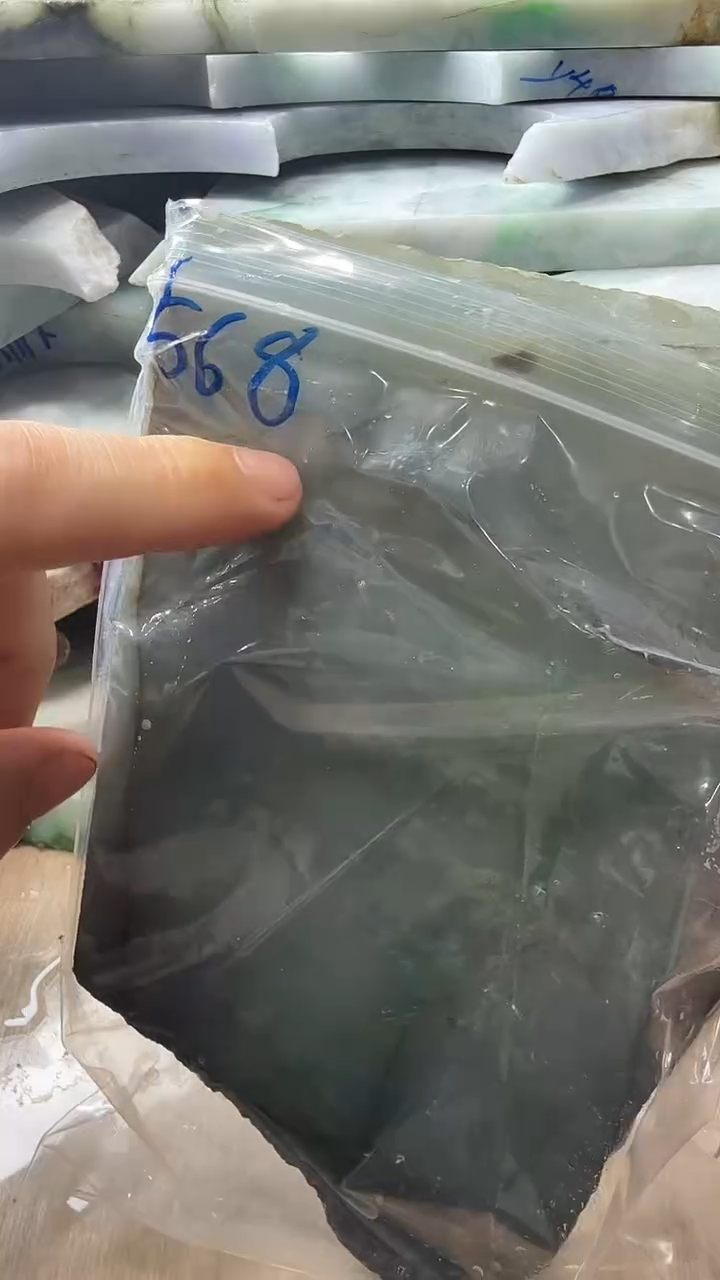 裸石翡翠天然翡翠A货花568