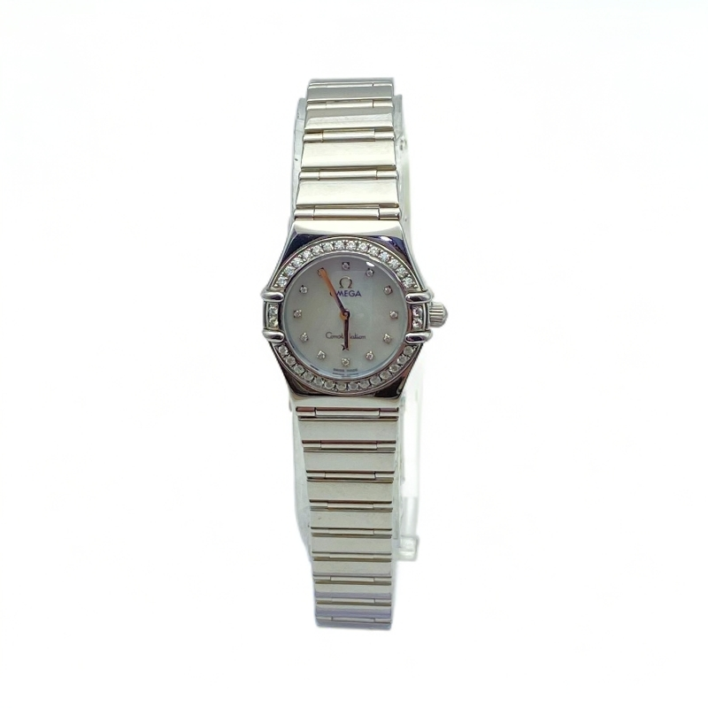 95新 Omega/欧米茄 星座系列/22.5MM/石英/外圈后钻